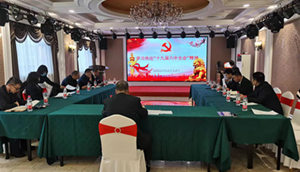傳達學(xué)習(xí)貫徹黨的十九屆六中全會精神